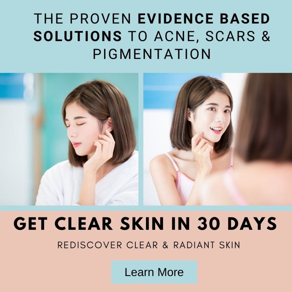The Proven evidence based solutions to acne, scars & Pigmentation